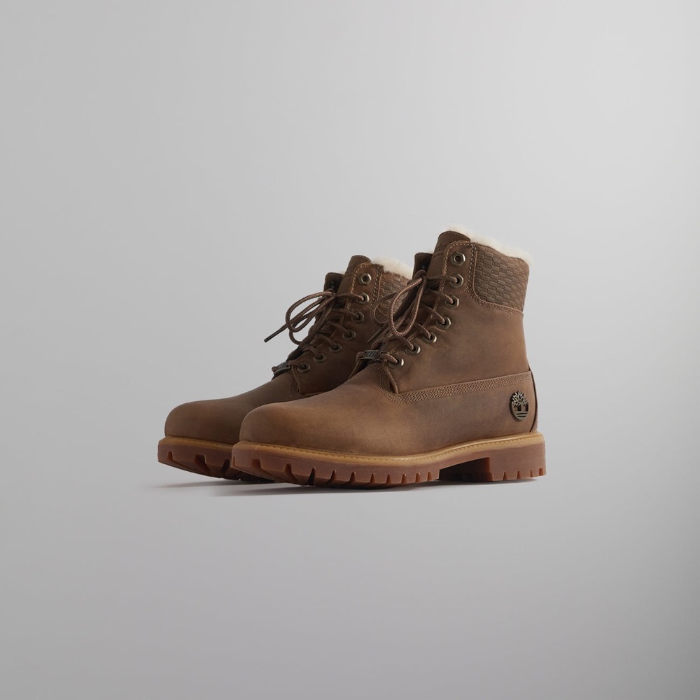 KITH 6” Premium Shearling Timberland Boots - US14
